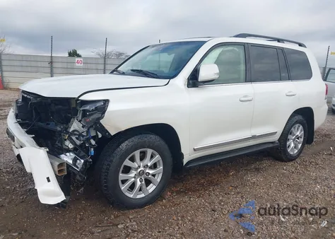 2017 Toyota Land Cruiser V8 from USA, damaged, VIN JTMCY7AJ0H4058183